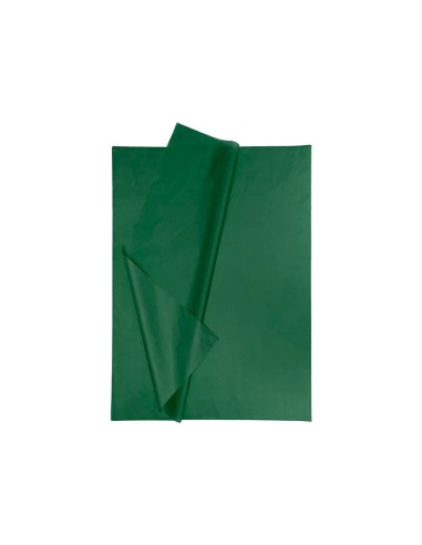 PAPEL SEDA LIDERPAPEL VERDE OSCURO 52X76CM 18 GR/M2 BOLSA DE 5 HOJAS