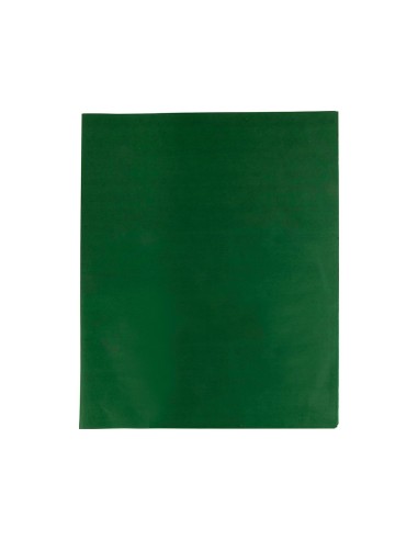 PAPEL SEDA LIDERPAPEL VERDE OSCURO 52X76CM 18 GR/M2 PAQUETE 25 HOJAS