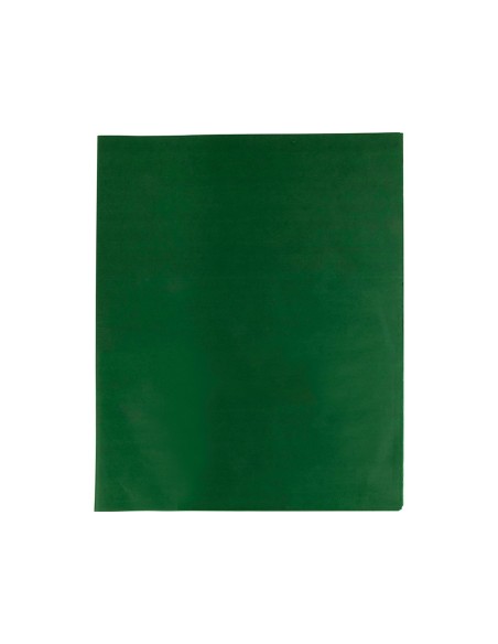 PAPEL SEDA LIDERPAPEL VERDE OSCURO 52X76CM 18 GR/M2 PAQUETE 25 HOJAS