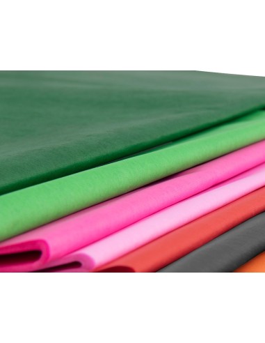 PAPEL SEDA LIDERPAPEL VERDE OSCURO 52X76CM 18 GR/M2 PAQUETE 25 HOJAS