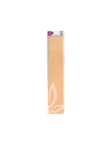 PAPEL CRESPON 0.50 X 2.50 MT SALMON ENCELOFANADO