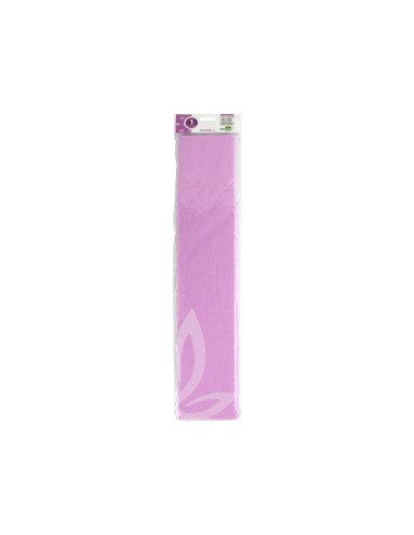 PAPEL CRESPON 0.50 X 2.50 MT LILA ENCELOFANADO