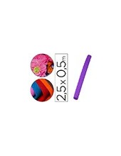 PAPEL CRESPON LIDERPAPEL FLORISTERIA 50 CM X 2,5 M 85G/M2 MORADO CP34 2
