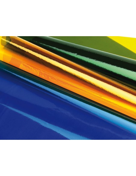 PAPEL CELOFAN ROLLO AMARILLO 0,60 X 10 MT