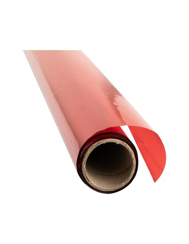 PAPEL CELOFAN ROLLO ROJO 0,60 X 10 MT