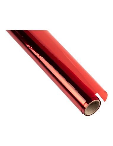 PAPEL CELOFAN ROLLO ROJO 0,60 X 10 MT