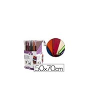 PAPEL CELOFAN LIDERPAPEL 50X70 EXPOSITOR 56 BOLSAS 5 H.8 COL.SURT. 2
