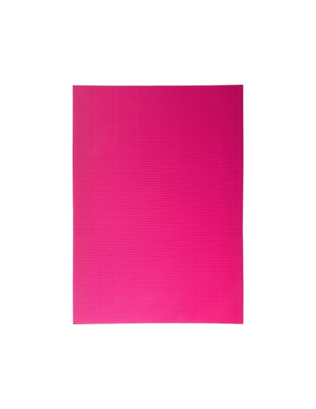 CARTON ONDULADO FUCSIA HOJA 50X70 CM 320 GR