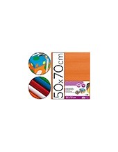 CARTON ONDULADO NARANJA HOJA 50X65 CM 320 GR 2