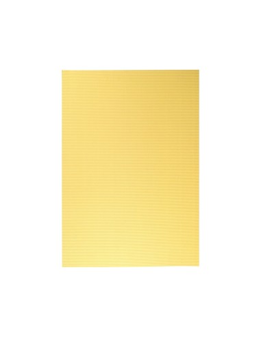 CARTON ONDULADO AMARILLO HOJA 50X70 CM 320 GR