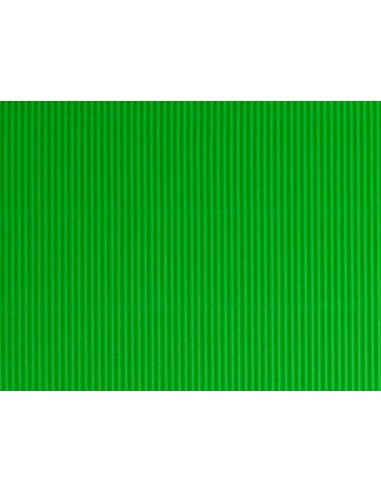 CARTON ONDULADO VER PISTACHO HOJA 50X70 CM 320 GR