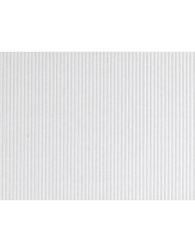 CARTON ONDULADO BLANCO HOJA 50X70 CM 320 GR