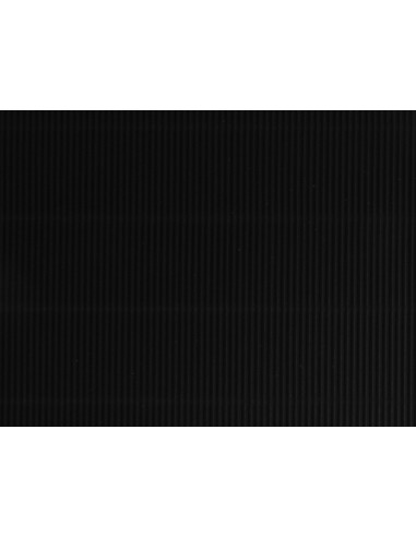 CARTON ONDULADO NEGRO HOJA 50X70 CM 320 GR