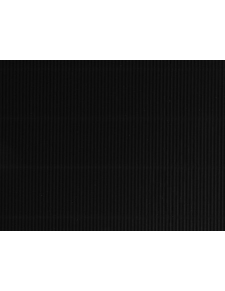 CARTON ONDULADO NEGRO HOJA 50X70 CM 320 GR