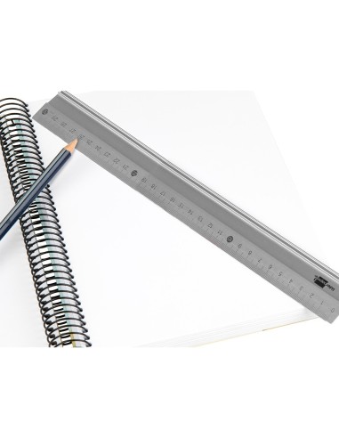 REGLA LIDERPAPEL 30 CM AL.METALICO