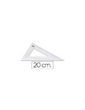 CARTABON 20 CM PLASTICO CRISTAL 2