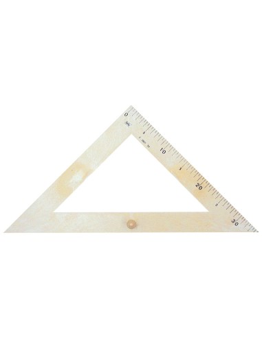 ESCUADRA PARA ENCERADO FAIBO PLASTICO IMITACION MADERA 50 CM