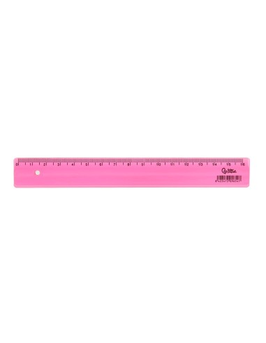 REGLA  PLAST.16 CM CUBILETE 100 UD.SURT.