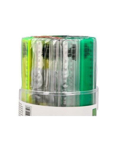 REGLA  PLAST.16 CM CUBILETE 100 UD.SURT.