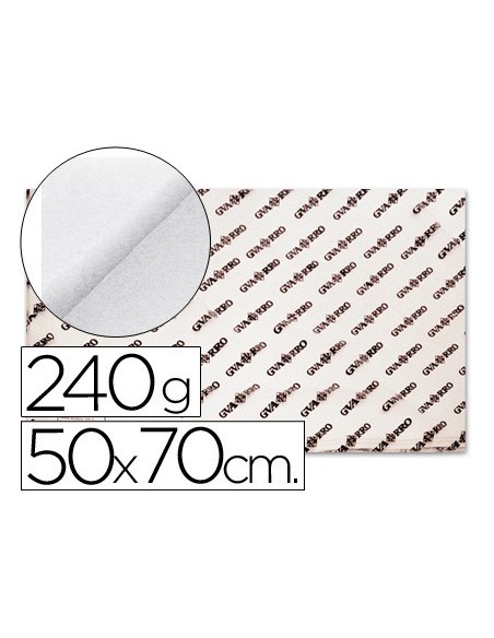 PAPEL ACUARELA 50X70 240 GR-GRANO GRUESO