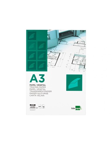 PAPEL VEGETAL DIN A3 90GRS HOJA