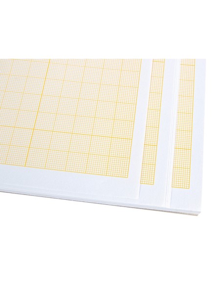 PAPEL MILIMETRADO DIN A4 80 GR. PACK 10 H.