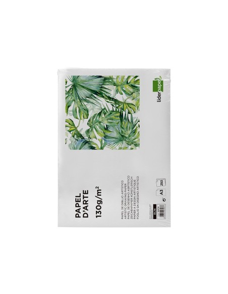 PAPEL DIBUJO  297X420MM 130GR.SIN RE A3 HOJA