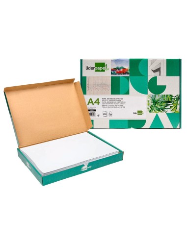 PAPEL DIBUJO  210X297MM 130GR.SIN RE A4 HOJA