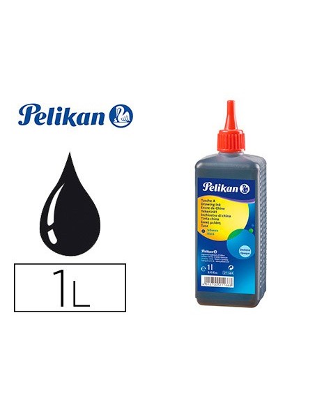 TINTA CHINA PELIKAN 1 L NEGRA