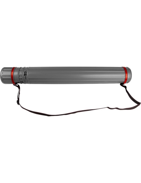 PORTAPLANOS PLASTICO DIAMETRO 9 CM EXTENSIBLE HASTA 125 CM GRIS