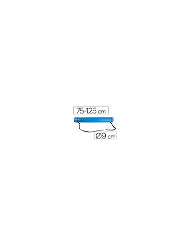 PORTAPLANOS PLASTICO DIAMETRO 9 CM EXTENSIBLE HASTA 125 CM AZUL