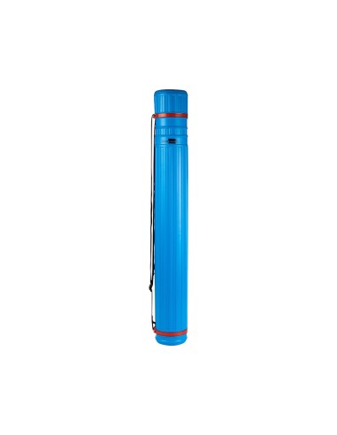 PORTAPLANOS PLASTICO DIAMETRO 9 CM EXTENSIBLE HASTA 125 CM AZUL