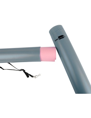 PORTAPLANOS PLASTICO DIAMETRO 6 CM EXTENSIBLE HASTA 80 GRIS