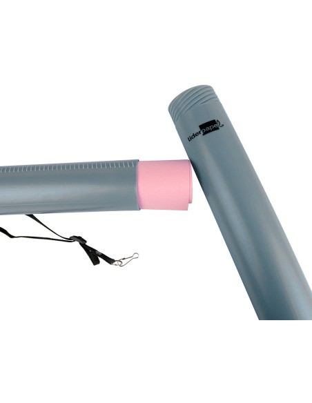 PORTAPLANOS PLASTICO DIAMETRO 6 CM EXTENSIBLE HASTA 80 GRIS