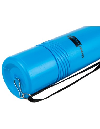 PORTAPLANOS PLASTICO DIAMETRO 6 CM EXTENSIBLE HASTA 80 AZUL