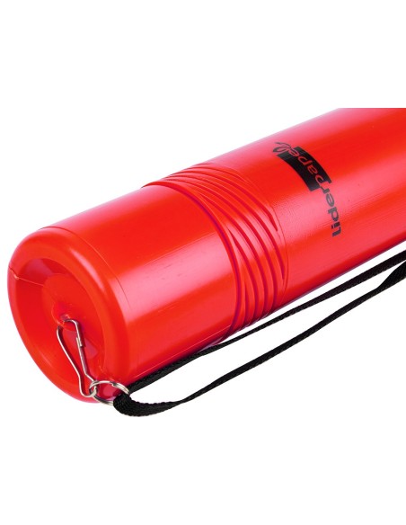 PORTAPLANOS PLASTICO DIAMETRO 6 CM EXTENSIBLE HASTA 80 ROJO