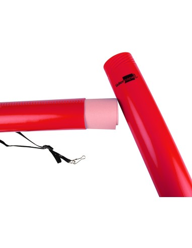 PORTAPLANOS PLASTICO DIAMETRO 6 CM EXTENSIBLE HASTA 80 ROJO