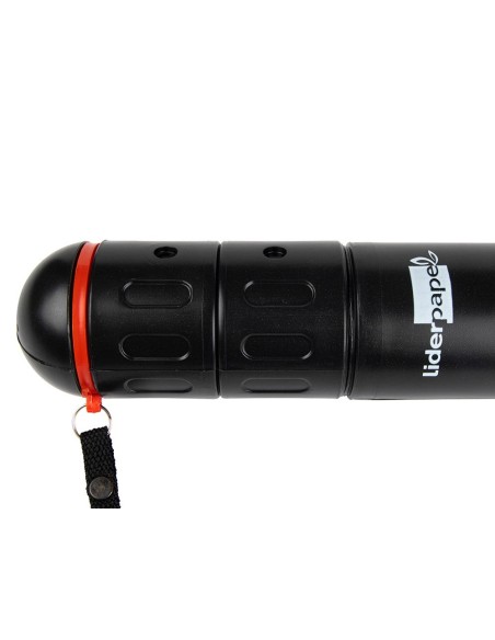 PORTAPLANOS PLASTICO DIAMETRO 5 X 40 CM NO EXTENSIBLE NEGRO