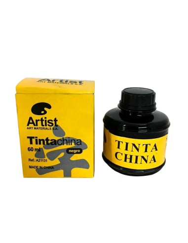 A21131 TINTA CHINA ARTIST NG.FRASCO 60 ML