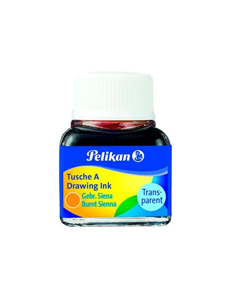 TINTA CHINA PELIKAN 10 COLORES SURTIDOS FRASCO 10 ML