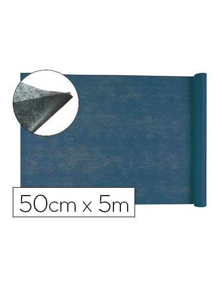 TEJIDO SIN TEJER TERILENO 25 G/M2 ROLLO 5 MT AZ.MARINO