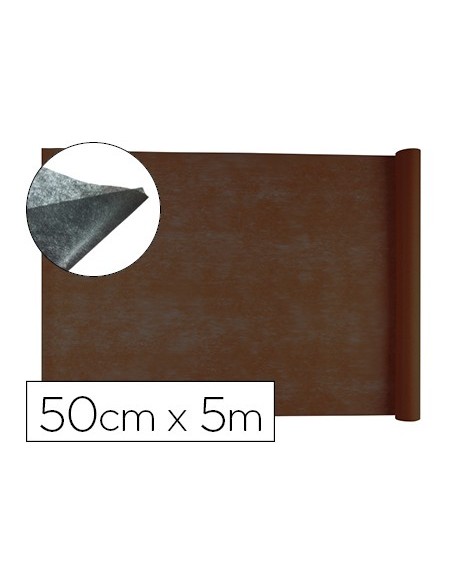 TEJIDO SIN TEJER TERILENO 25 G/M2 ROLLO 5 MT MARRON