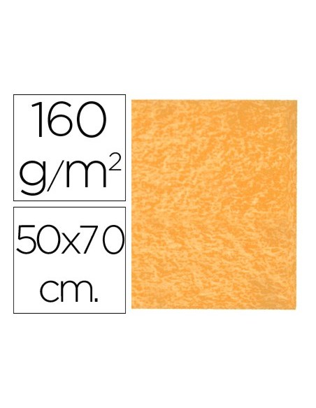 FIELTRO LIDERPAPEL 50X70CM NARANJA 160G/M2