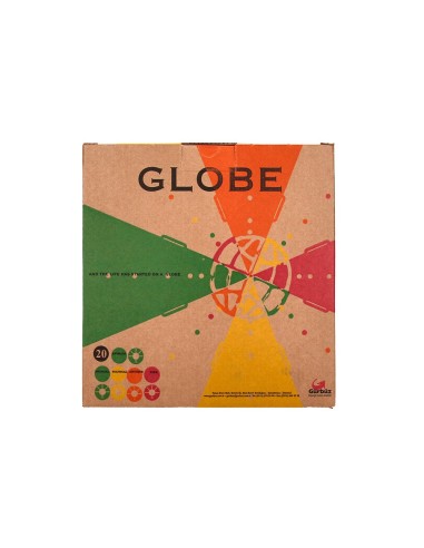 GLOBO TERRAQUEO  LUZ FISICO POLITICO ANIMALES DIAMETRO 20 CM