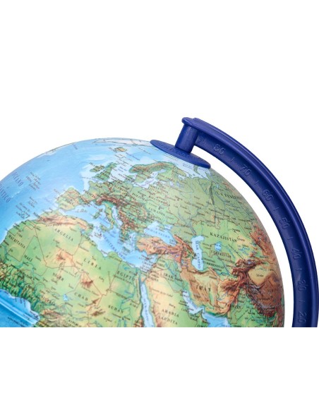 GLOBO TERRAQUEO  LUZ FISICO POLITICO DIAMETRO 20 CM