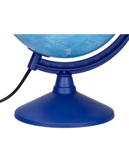 GLOBO TERRAQUEO  LUZ FISICO POLITICO DIAMETRO 20 CM