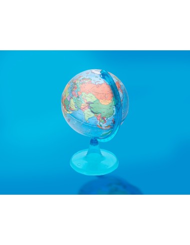 GLOBO TERRAQUEO  MAPA POLITICO DIAMETRO 15 CM