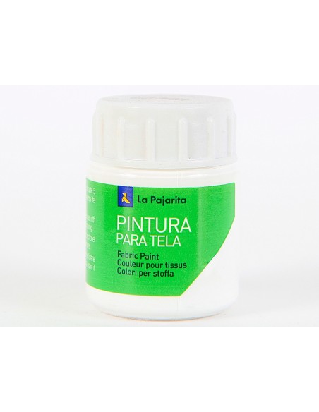 PINTURA TELA LA PAJARITA BLANCO 25 ML
