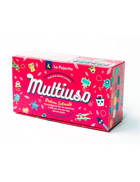 PINTURA LATEX LA PAJARITA MAGENTA 35 ML