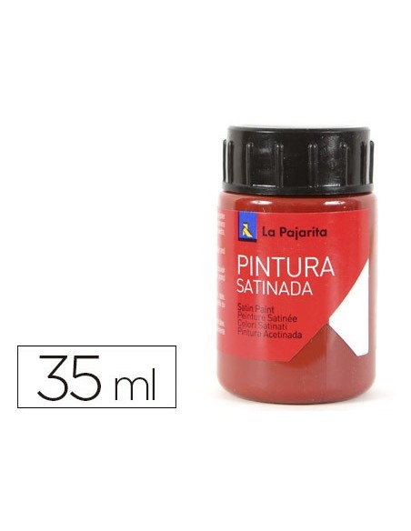 PINTURA LATEX LA PAJARITA OXIDO ROJO 35 ML